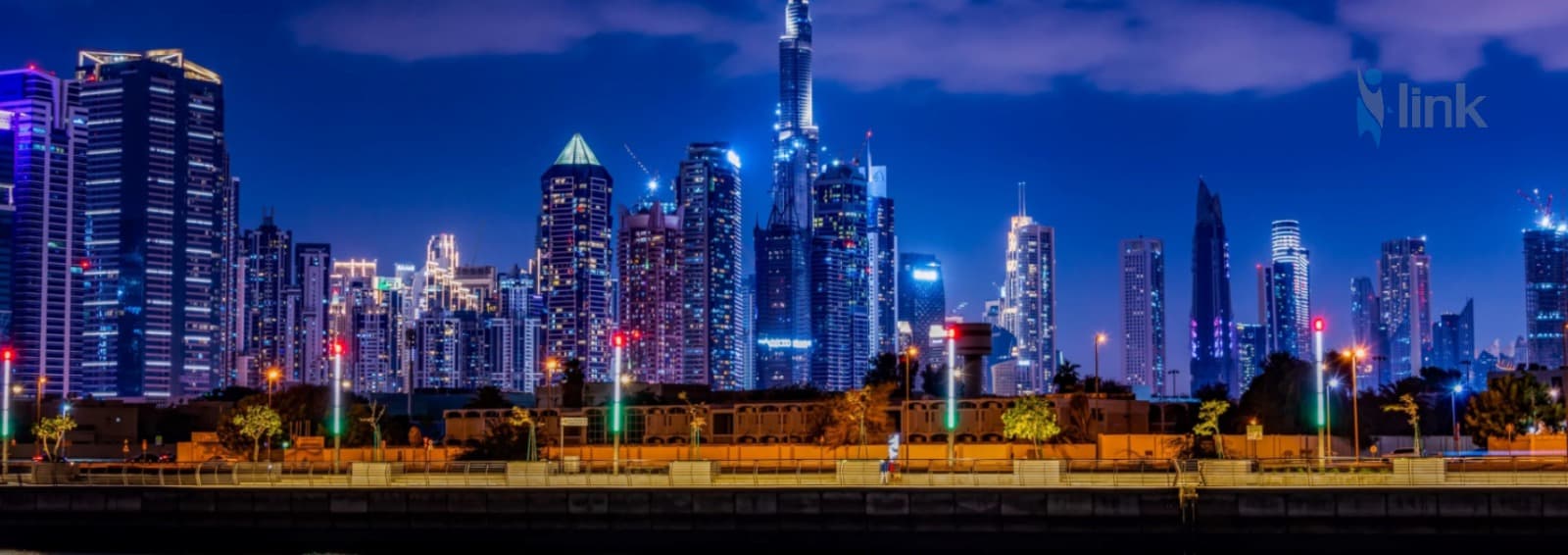 Modern architecture building with lines