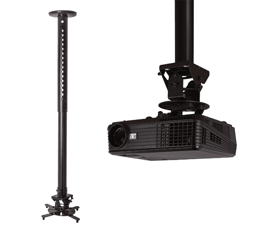 Professional audio mixer and equipment racks