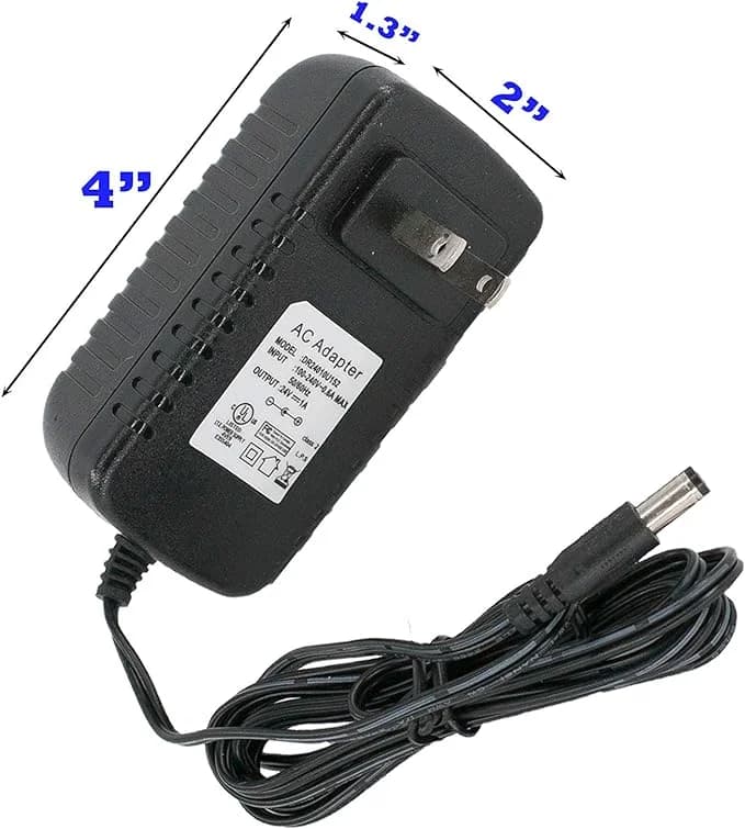 24V 1A 24W Class 2 AC Adapter
